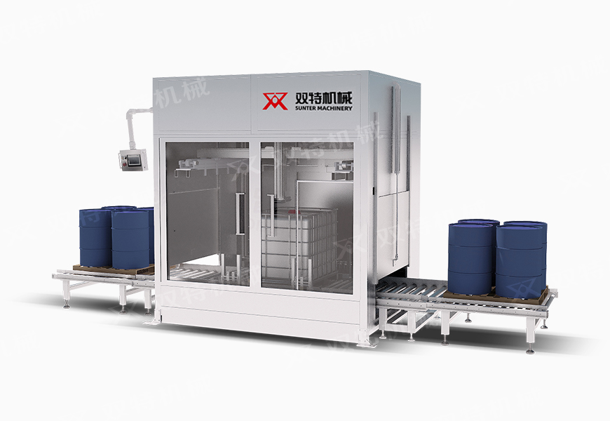 IBC桶稱重灌裝機 IBC桶稱重灌裝機